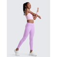 thumbnail image 2 of Pantalones CRZ YOGA Butterluxe Niños y Adolescentes Tiro Alto Morado M, 2 of 4