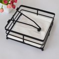 thumbnail image 2 of Metal Napkin Holder - Paper Napkin Holder - Black, 2 of 5