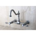 thumbnail image 3 of Kingston Brass Tudor 8" Center Kitchen Faucet Without Sprayer, 3 of 5