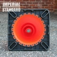 thumbnail image 3 of Imperial Standard 28" Traffic Cones - Orange Reflective Safety Cones - 16 Pack, 3 of 4