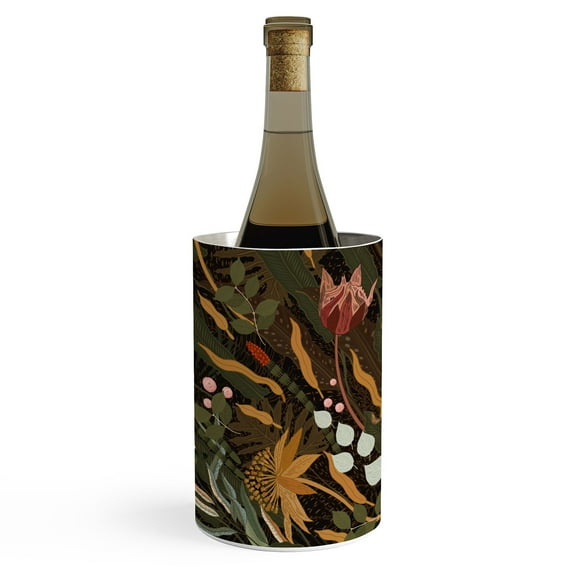 Society6 Iveta Abolina Lines And Curves 01 Wine Chiller