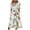 #-White, variant on Plus Size Dresses for Women Summer Casual Round Neck Print Short Sleeve Dress with Pockets