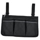 thumbnail image 4 of Bolsa de almacenamiento de ruedas shamjiam Organizador lateral para silla de ruedas Negro, 4 of 9