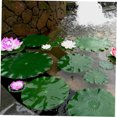 thumbnail image 3 of unbranded 10Ud Adorno De Hojas De Loto Para Peceras Y Estanques Con, 3 of 8