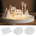 thumbnail image 4 of WINDLAND Versatile Silicone Street Scene Mold For Crafting Resin Nightlights Holder, 4 of 11