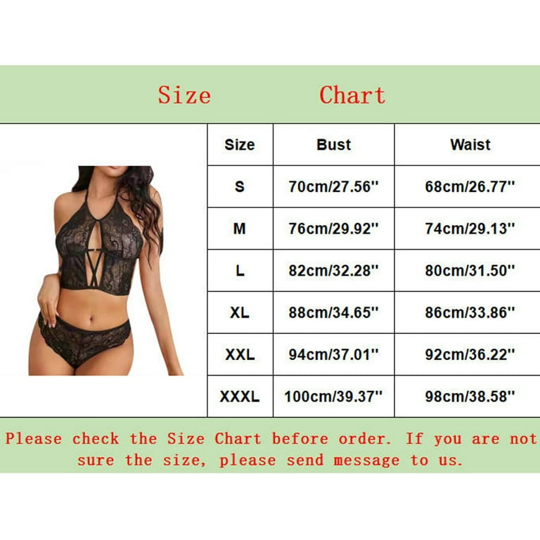 JDEFEG Pin Up Lingerie for Women Plus Size Women's Lace Blouse Underwear  Suit Adjustable Lacing Midriff Back Lingerie Night Bras for Women Sleeping Lace  Lace White L 