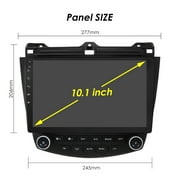 Apple Carplay 2+32GB Android 12 Bluetooth Wifi Car Stereo Radio Head Unit GPS Navigation For 2003-2007 Honda Accord