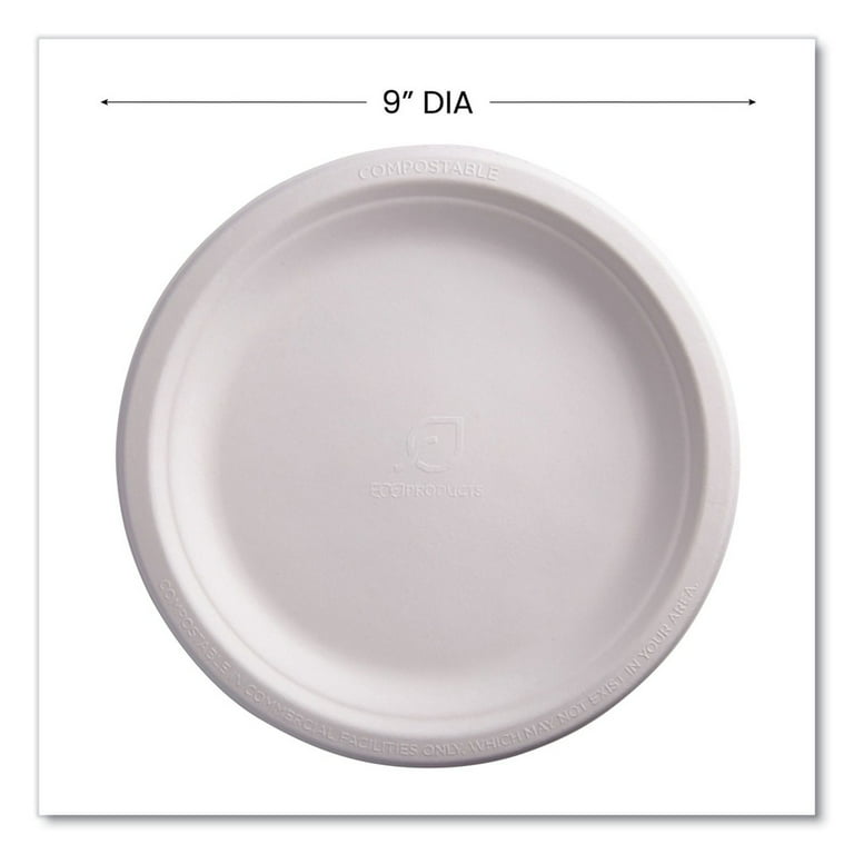 Molded Fiber Tableware, Plate, 9 Molded Fiber Tableware, Plate, 9