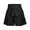 Black, variant on JIKNTTR Womens Skorts Fashion Wide Leg Shorts Women's Summer Casual Comfy Culottes Shorts Elastic Waist Wide Leg Shorts Bike Shorts Women Dailywear