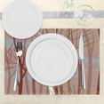 thumbnail image 3 of Ambesonne Forest Place Mats Set of 4, Bird on Leafless Branch, Standard Size, Multicolor, 3 of 6