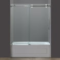 thumbnail image 5 of AstonGlobal TDR978-CH-60-10 Langham 60 x 60 in. Completely Frameless Tub Sliding Door in Chrome, 5 of 5