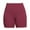 Brick Red, variant on Audhol Womens Bike Shorts, Side Pocket without Embarrassing Line Fitness High Waist Thin Breathable Sports Pants for Women Running Shorts for Women Blackish Green L