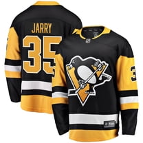 Men's Fanatics Tristan Jarry Black Pittsburgh Penguins Home Breakaway Player Jersey