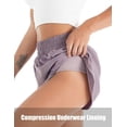 thumbnail image 3 of Short de Course à Séchage Rapide pour Femmes Short d'Entraînement Actif à la Taille Élastique avec Poches, 3 of 6