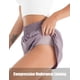 thumbnail image 3 of Pantalones cortos para correr de secado rápido para mujer Capa deportiva Cintura elástica Pantalones cortos de entrenamiento activo con bolsillos Púrpura L Jormftte HMHZ771-19, 3 of 6
