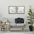 thumbnail image 2 of Stupell Industries Spiritual Scriptures with Eucalyptus Spiritual Painting Brown Floater Framed Canvas Art Print Wall Art, 18 x 18, Set of 2, 2 of 9