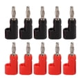 thumbnail image 2 of Banana Plug Connector,5 Set Solderless Banana Banana Plug Jack Adapter Solderless Banana Plug Meticulously Designed, 2 of 14