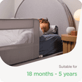 thumbnail image 3 of Perma Swing Down Baby Bed Rail, for Kids and Single Mattresses, 35.4" Wide by 17.7" Tall, 3 of 9