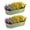 Lime Green, variant on Bloyapix 4x2x1ft 2Pcs Galvanized Raised Garden Bed Outdoor, Oval Galvanized Planter Boxes, Metal Patio Planting Bed Kit for Vegetables Flowers, White