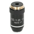 thumbnail image 1 of High Power Objective Lens, Microscope Objective Lens 100X Magnification 20.2mm Interface High Power Objective For Compound, Microscope Accessories, 1 of 8