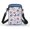 4th of July Firefly Butterfly, variant on Chririnla Purple Lily Floral Print Cell Phone Purse, 2 Layer Single Shoulder Case Polyester Casual Women Crossbody Bag for Work Shop