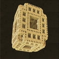 thumbnail image 1 of Ahgly Company Machine Washable Indoor Square Transitional Caramel Brown Area Rugs, 6' Square, 1 of 7