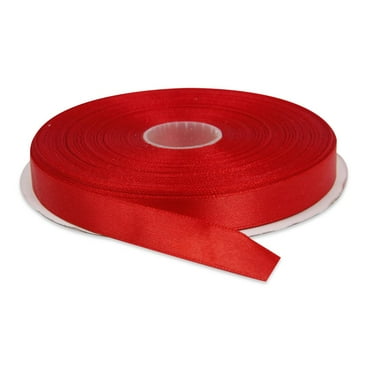 Darice Red Glitter PVC Christmas Bow Set: 5.5 x 8 inches, 2 pieces ...
