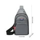 thumbnail image 3 of Bolsa Impermeable de Nylon Del Pecho de los Hombres - Paquete Frontal Elegante - Bolsa Multicapa de Gran Capacidad Bolsa de Cuerpo Cruzado Pequeña, 3 of 8