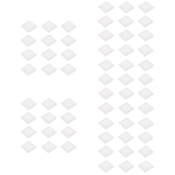 Hemoton 60 Pcs Canvas Boards Small Canvas Boards for DIY Drawing Oil Painting Frame Home