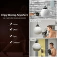 thumbnail image 5 of Kadyn Freestanding Punching Bag, Boxing Bag, Kickboxing Bag, Boxing Equipment,Sandbag,21 Inch Water Punching Bag with Adjustable Metal Chain-White, 5 of 9