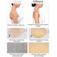 thumbnail image 2 of Adhesive Bra Strapless Sticky Invisible Push Up Fabric Bra Nipple Covers For Backless Dress, 2 of 4