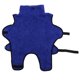 thumbnail image 1 of Albornoz superabsorbente para perros y gatos, toalla de microfibra Azul L, 1 of 9