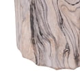 thumbnail image 5 of Christopher Knight Home 18.9" Lightweight Concrete Fluted Hourglass Accent Side Table, Natural Ink Marble, 5 of 10