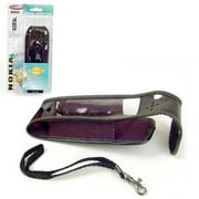 Genuine Black Leather Non-Flip Case