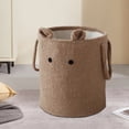 thumbnail image 6 of Foldable Laundry Basket with Protective Sisal Rope Handle, Large Capacity Collapsible Dirty Clothes Hamper for College Dorm, Bathroom, Bedroom, Living Room Storage, 6 of 6