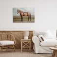 thumbnail image 3 of Stupell Industries Transitional Sunshine Pony on Farm Path Canvas Art, 24 x 16, by Petals Prints Design, 3 of 8