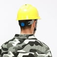thumbnail image 4 of serony Construction Hard Hat with Fan Thickening Safety Helmet Multifunction Yellow, 4 of 9