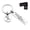 Silvery, variant on Drive Safe I need you here with me keychain For Dad Husband Boyfriend,Stainless Steel keychain Gifts For Loves