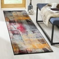 thumbnail image 2 of SAFAVIEH Porcello Gina Geometric Runner Rug, Multi, 2'3" x 12', 2 of 6