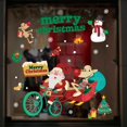 thumbnail image 2 of Coxeer Christmas Decals Decorative Cute 2 Sheets Non-Adhesive Window Clings Xmas Clings, 2 of 8