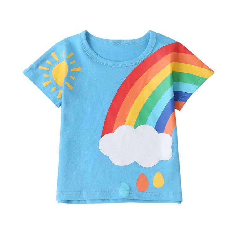 rainbow shirts for toddlers