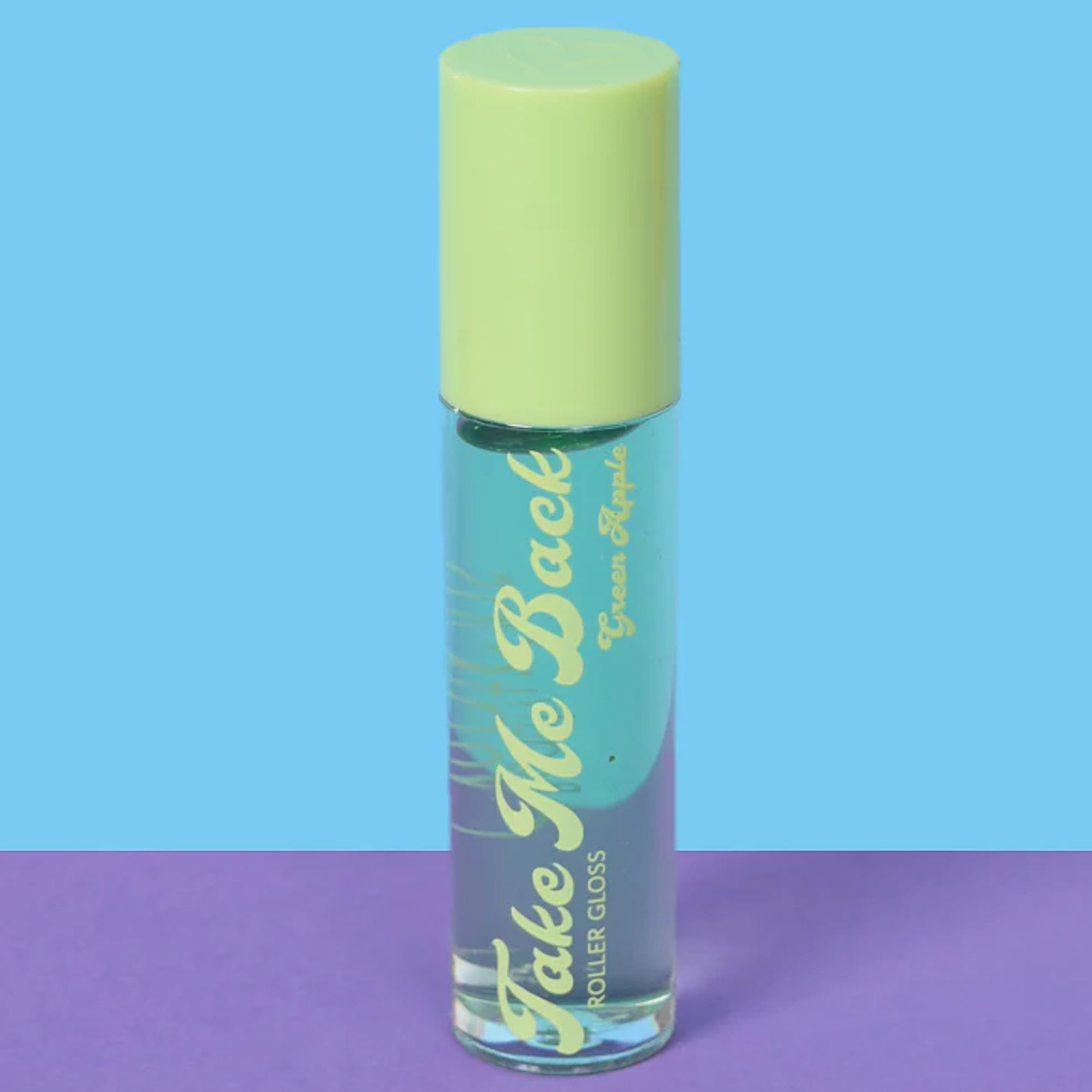 Green Apple Scented Shimmer/glitter Lip Gloss 10ml & 3ml