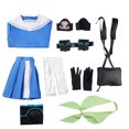 thumbnail image 5 of Disfraz de Cosplay de Miyu Kasumizawa de archivo azul, traje de marinero de batalla de Anime, vestidos escolares de Lolita para niñas, conjunto completo de Navidad y Halloween, 5 of 5
