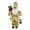 Gold, variant on Santa Man Doll Xmas Figure Decorative Cloth Material for Living Room Party Table Centerpiece