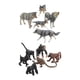 thumbnail image 1 of Wolf Animal Model Animal Zoo Farm Model Toy Para Educación+Juego De 6 Piezas De De Chimpancé Realistas Para A Partir De 3 Años CUTICAT none, 1 of 8