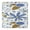 White-120, variant on Waterproof Squre Tablecloth Fitted with Elastic Edge, Weed Leaf and Hemp Leaf Prints, Durable Vinyl with Backing for Indoor and Outdoor Use