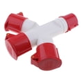 thumbnail image 4 of Divisor de 3 Vías Baoblaze 16A IP44 380V Conector Industrial, 4 of 6