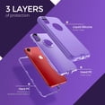thumbnail image 3 of FFIY Étui Compatible avec iPhone XR, Étui Transparente Antichoc, 3 of 7