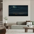 thumbnail image 3 of City Wall Art For Living Room Canvas Wall Art City Night Lights Canvas Art Framed wall art Painting For Livingroom Decor Office Bedroom Decoration, 3 of 7