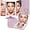 Pink, variant on Impressions Vanity Hello Kitty Supercute Trifold Makeup Desk Mirror and Compact Mirror Bundle (Pink)